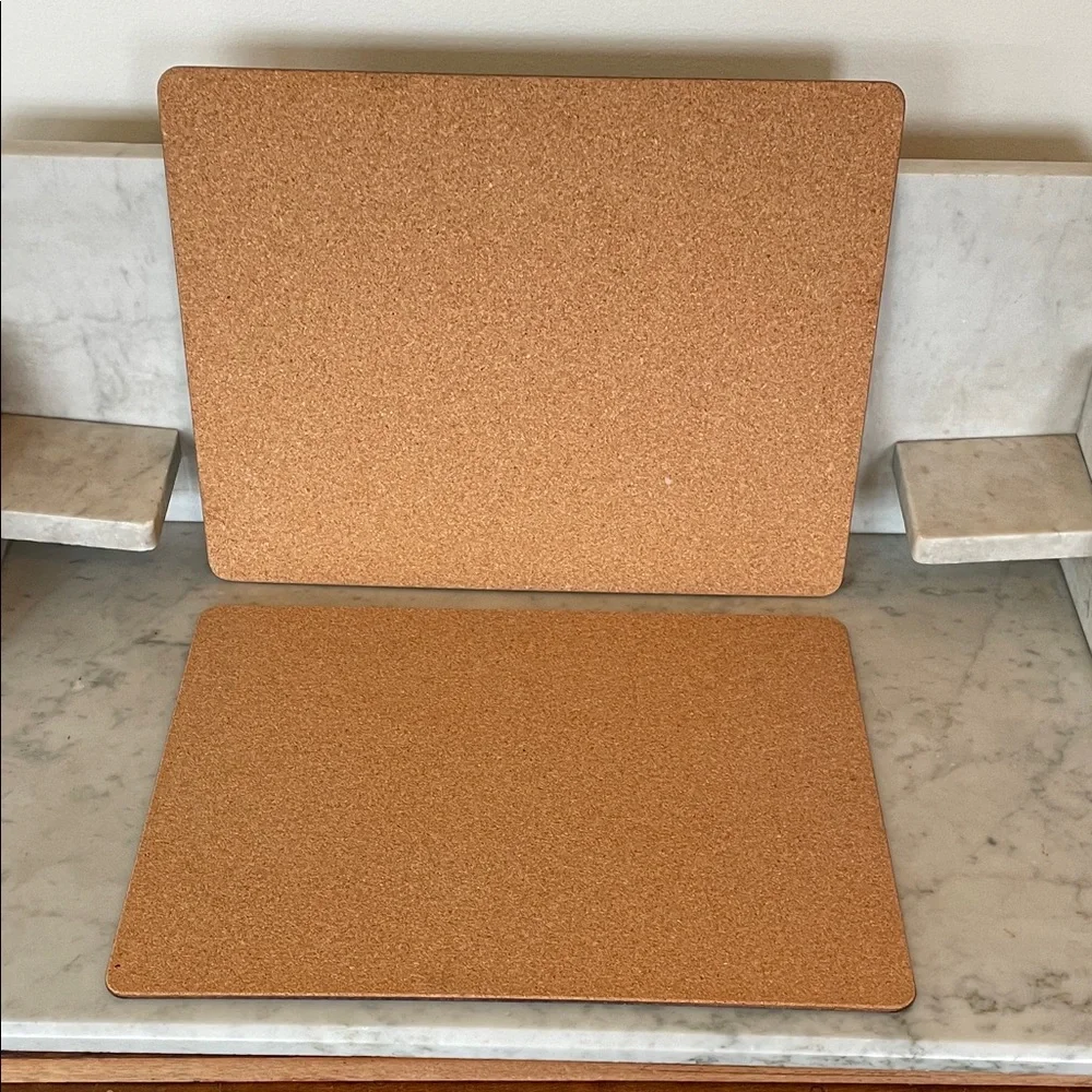 PIMPERNEL The Landlord's Brew Cork Back Vintage Placemats/Hot Mats (2)